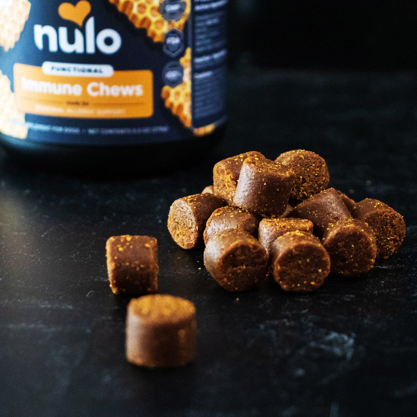 Dog Immune chews easy chewable pellets 