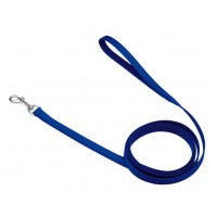 Coastal Single-Ply Nylon Dog Leash Blue 5-8 in x 6 ft