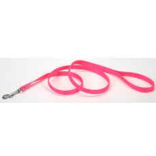 Coastal Single-Ply Nylon Dog Leash Neon Pink 5-8 in x 6 ft