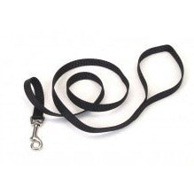 Coastal Single-Ply Nylon Dog Leash Black 3-4 in x 4 ft