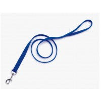 Coastal Single-Ply Nylon Dog Leash Blue 3-4 in x 4 ft