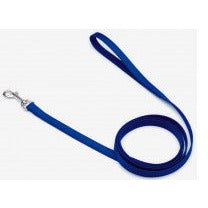 Coastal Single-Ply Nylon Dog Leash Blue 3-4 in x 6 ft