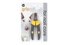 JW Pet Deluxe Dog Nail Clipper Grey; Yellow Medium