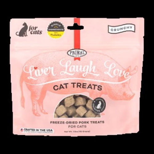 Primal Cat Liver Laugh Love Pork 1.5Oz