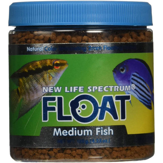 New Life Spectrum Float Pellets Fish Food 6.70 oz Large