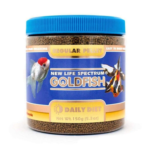 New Life Spectrum Goldfish Pellets Fish Food 5.3 oz Regular